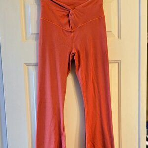 Offline by Aerie Orange Flared Leggings